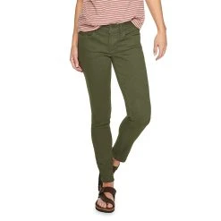 Women's Sonoma Goods For Life® Supersoft Stretch Midrise Skinny Jeans -Sonoma Goods For Life Sales 2954787 Olive