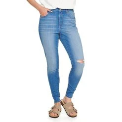 Women's Sonoma Goods For Life® Curvy High-Waisted Skinny Jeans -Sonoma Goods For Life Sales 4342530 Weise Destructed