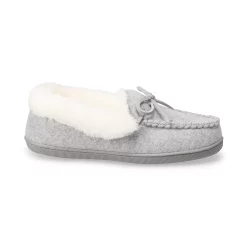 Sonoma Goods For Life® Women's Heathered Knit Moccasin Slippers -Sonoma Goods For Life Sales 4476508 ALT