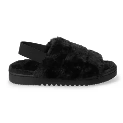 Women's Sonoma Goods For Life® Faux Fur Slide Slipper with Backstrap 12 Women's Sonoma Goods For Life® Faux Fur Slide Slipper with Backstrap -Sonoma Goods For Life Sales 4797542 ALT