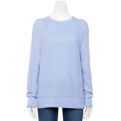 Women's Sonoma Goods For Life® All Over Stitch Crewneck Sweater 27 Women's Sonoma Goods For Life® All Over Stitch Crewneck Sweater -Sonoma Goods For Life Sales 4923526 Light Blue