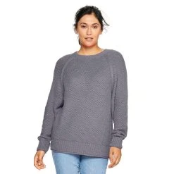 Women's Sonoma Goods For Life® All Over Stitch Crewneck Sweater 32 Women's Sonoma Goods For Life® All Over Stitch Crewneck Sweater -Sonoma Goods For Life Sales 4923526 Mauve