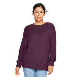 Women's Sonoma Goods For Life® All Over Stitch Crewneck Sweater 28 Women's Sonoma Goods For Life® All Over Stitch Crewneck Sweater -Sonoma Goods For Life Sales 4923526 Purple
