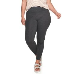 Plus Size Sonoma Goods For Life® Midrise Leggings -Sonoma Goods For Life Sales 4966829 Heather Gray