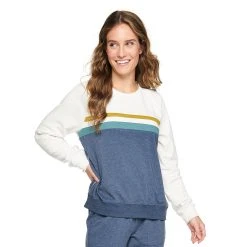 Women's Sonoma Goods For Life® Everyday Crewneck Sweatshirt -Sonoma Goods For Life Sales 4974237 Navy Colorblock