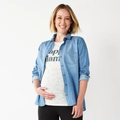 Women's Sonoma Goods For Life® Essential Everyday Button-Down Shirt -Sonoma Goods For Life Sales 4991213 ALT2