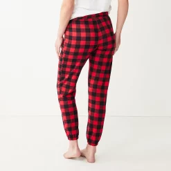 Women's Sonoma Goods For Life® Snit Banded Bottom Pajama Pants -Sonoma Goods For Life Sales 5161200 ALT