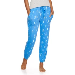Women's Sonoma Goods For Life® Snit Banded Bottom Pajama Pants -Sonoma Goods For Life Sales 5161200 Blue Celestial