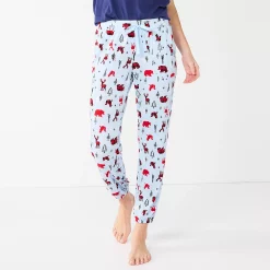 Women's Sonoma Goods For Life® Snit Banded Bottom Pajama Pants -Sonoma Goods For Life Sales 5161200 Cabin Fever