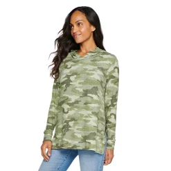 Maternity Sonoma Goods For Life® Side Slit Nursing Hoodie -Sonoma Goods For Life Sales 5177488 Camo
