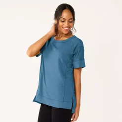 Women's Sonoma Goods For Life® Supersoft Short Sleeve Tunic 24 Women's Sonoma Goods For Life® Supersoft Short Sleeve Tunic -Sonoma Goods For Life Sales 5231865 Blue