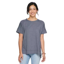 Women's Sonoma Goods For Life® Supersoft Short Sleeve Tunic 21 Women's Sonoma Goods For Life® Supersoft Short Sleeve Tunic -Sonoma Goods For Life Sales 5231865 Deep Purple Gray