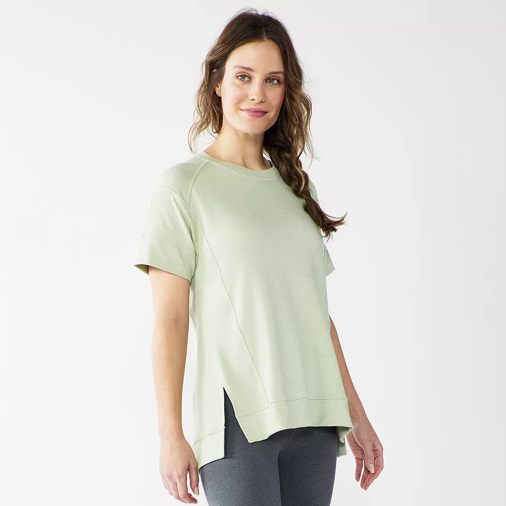 Women's Sonoma Goods For Life® Supersoft Short Sleeve Tunic 3 Women's Sonoma Goods For Life® Supersoft Short Sleeve Tunic - Image 3