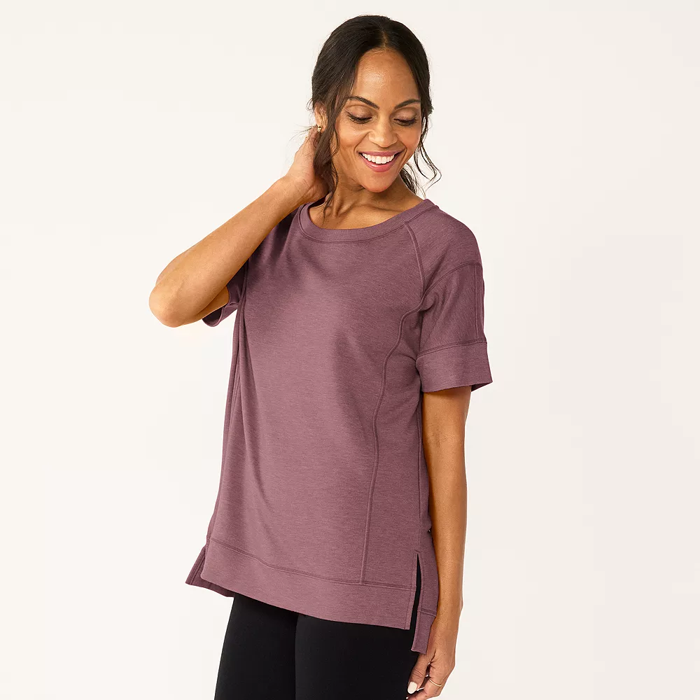 Women's Sonoma Goods For Life® Supersoft Short Sleeve Tunic 1 Women's Sonoma Goods For Life® Supersoft Short Sleeve Tunic
