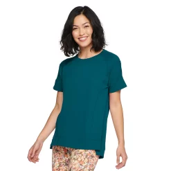 Women's Sonoma Goods For Life® Supersoft Short Sleeve Tunic 20 Women's Sonoma Goods For Life® Supersoft Short Sleeve Tunic -Sonoma Goods For Life Sales 5231865 Teal