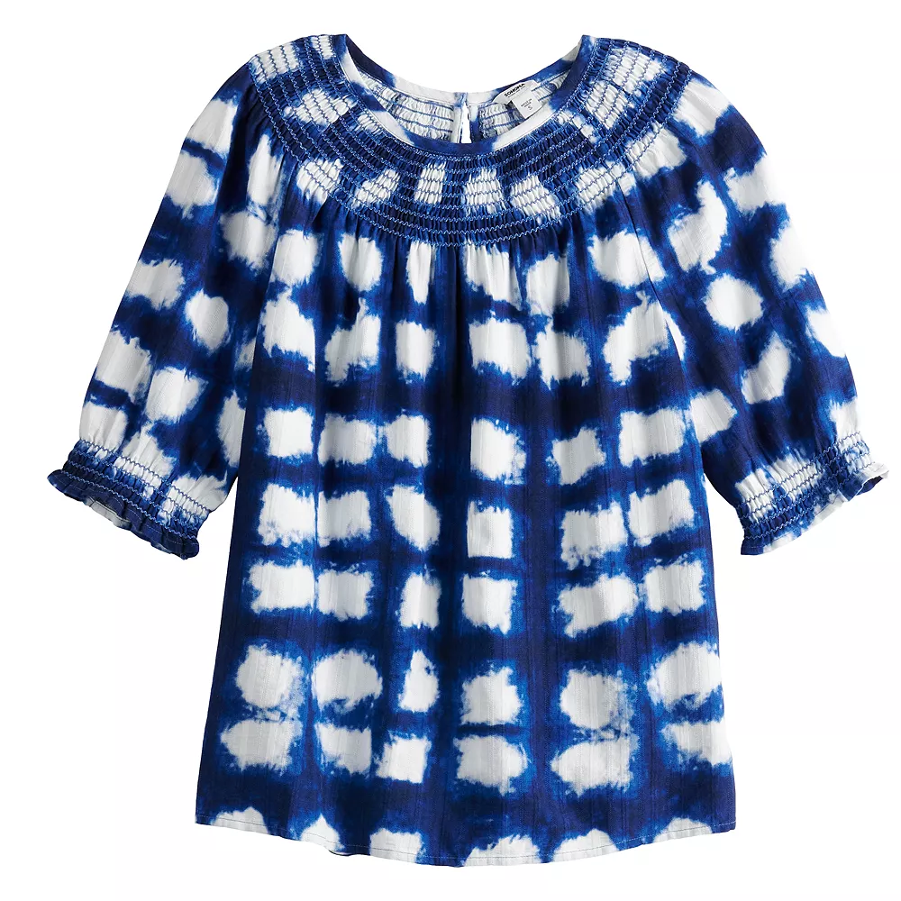 Women's Sonoma Goods For Life® Elbow Smock Neck Top 5 Women's Sonoma Goods For Life® Elbow Smock Neck Top - Image 5