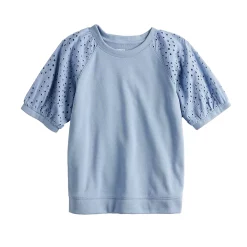 Women's Sonoma Goods For Life® Puff Sleeve Sweatshirt -Sonoma Goods For Life Sales 5237696 ALT5