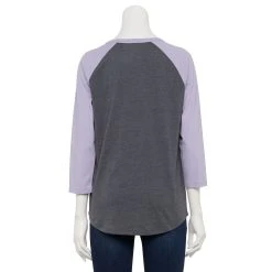 Women's Sonoma Goods For Life® Three Quarter Sleeve Baseball Graphic Tee -Sonoma Goods For Life Sales 5242169 ALT