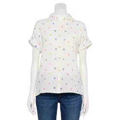Women's Sonoma Goods For Life® Button-Front Shirt 32 Women's Sonoma Goods For Life® Button-Front Shirt -Sonoma Goods For Life Sales 5254682 Cream Sun Print