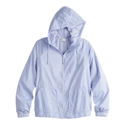 Women's Sonoma Goods For Life® Hooded Rain Jacket -Sonoma Goods For Life Sales 5302626 ALT5