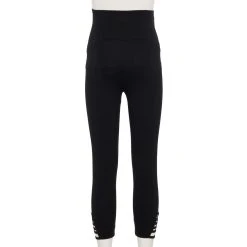 Maternity Sonoma Goods For Life® Over-The-Belly Cropped Lattice Leggings -Sonoma Goods For Life Sales 5519817 ALT