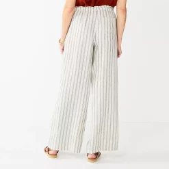 Women's Sonoma Goods For Life® Wide-Leg Linen Blend Pants 11 Women's Sonoma Goods For Life® Wide-Leg Linen Blend Pants -Sonoma Goods For Life Sales 5545402 ALT