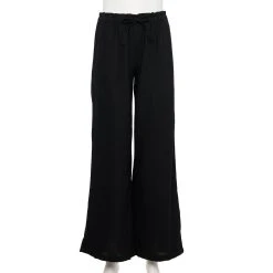 Women's Sonoma Goods For Life® Wide-Leg Linen Blend Pants 9 Women's Sonoma Goods For Life® Wide-Leg Linen Blend Pants -Sonoma Goods For Life Sales 5545402 Black