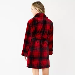 Women's Sonoma Goods For Life® Short Plush Robe -Sonoma Goods For Life Sales 5574694 ALT