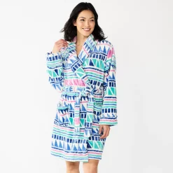 Women's Sonoma Goods For Life® Short Plush Robe -Sonoma Goods For Life Sales 5574694 Multi Geo