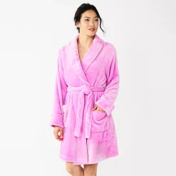 Women's Sonoma Goods For Life® Short Plush Robe -Sonoma Goods For Life Sales 5574694 Orchid