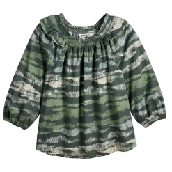 Women's Sonoma Goods For Life® Ruffle Shoulder Peasant Top -Sonoma Goods For Life Sales 5584039 ALT5