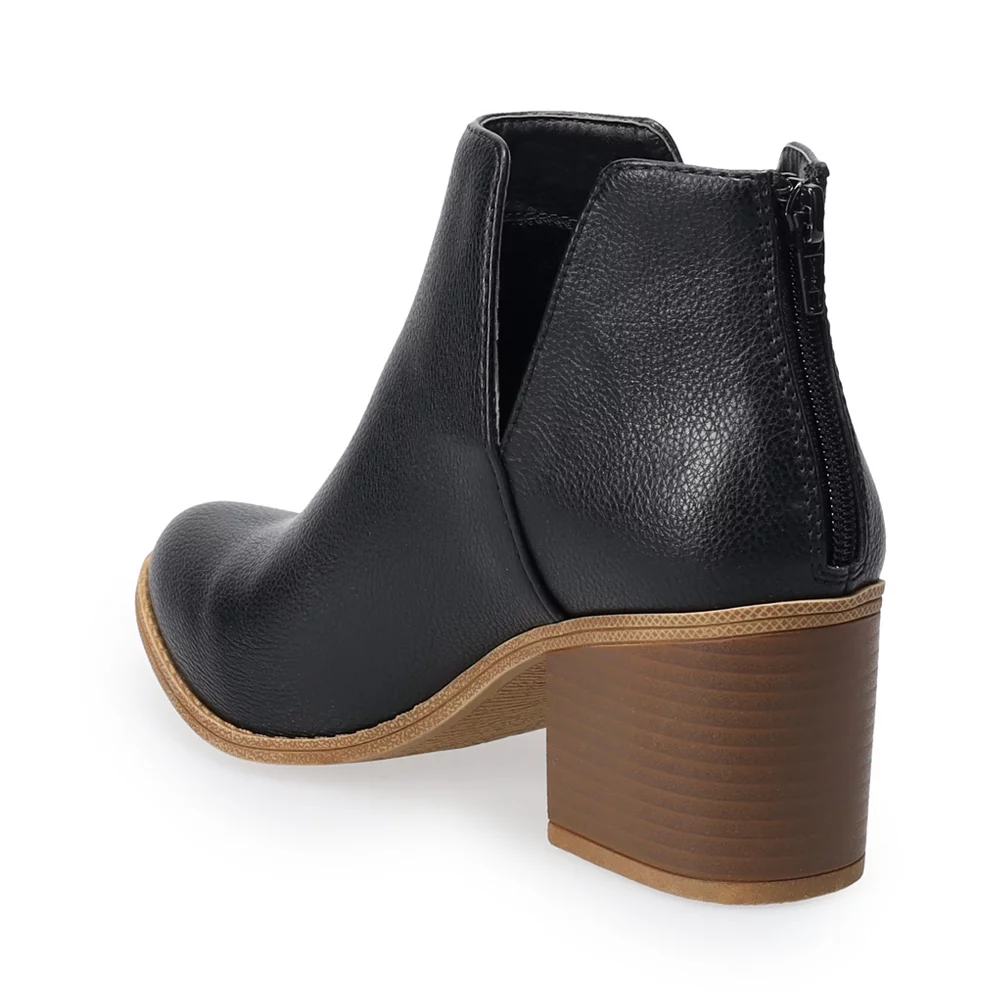 Sonoma Goods For Life® Donkey Women's Western Dip Ankle Boots 3 Sonoma Goods For Life® Donkey Women's Western Dip Ankle Boots - Image 3