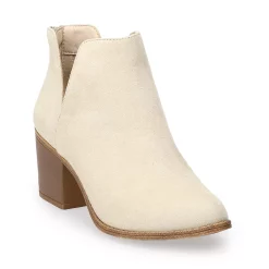 Sonoma Goods For LifeĀ® Donkey Women's Western Dip Ankle Boots