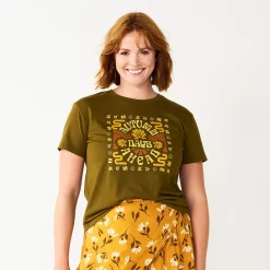 Women's Sonoma Goods For Life® Relaxed Graphic Tee -Sonoma Goods For Life Sales 5596692 Autumn Days Ahead
