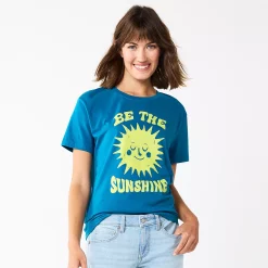 Women's Sonoma Goods For Life® Relaxed Graphic Tee -Sonoma Goods For Life Sales 5596692 Be The Sunshine