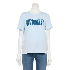 Women's Sonoma Goods For Life® Relaxed Graphic Tee -Sonoma Goods For Life Sales 5596692 Blue Outdoorsy