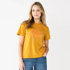 Women's Sonoma Goods For Life® Relaxed Graphic Tee -Sonoma Goods For Life Sales 5596692 Gold Valley Coffee