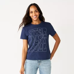 Women's Sonoma Goods For Life® Relaxed Graphic Tee -Sonoma Goods For Life Sales 5596692 Star Dust Soul