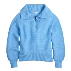 Women's Sonoma Goods For Life® Cozy Quarter-Zip Sweater -Sonoma Goods For Life Sales 5597622 ALT5