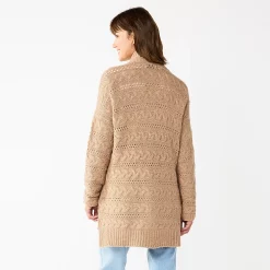 Women's Sonoma Goods For Life® Plush Cardigan 12 Women's Sonoma Goods For Life® Plush Cardigan -Sonoma Goods For Life Sales 5597627 ALT