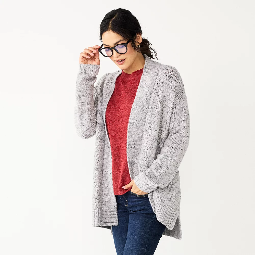 Women's Sonoma Goods For Life® Plush Cardigan 5 Women's Sonoma Goods For Life® Plush Cardigan - Image 5