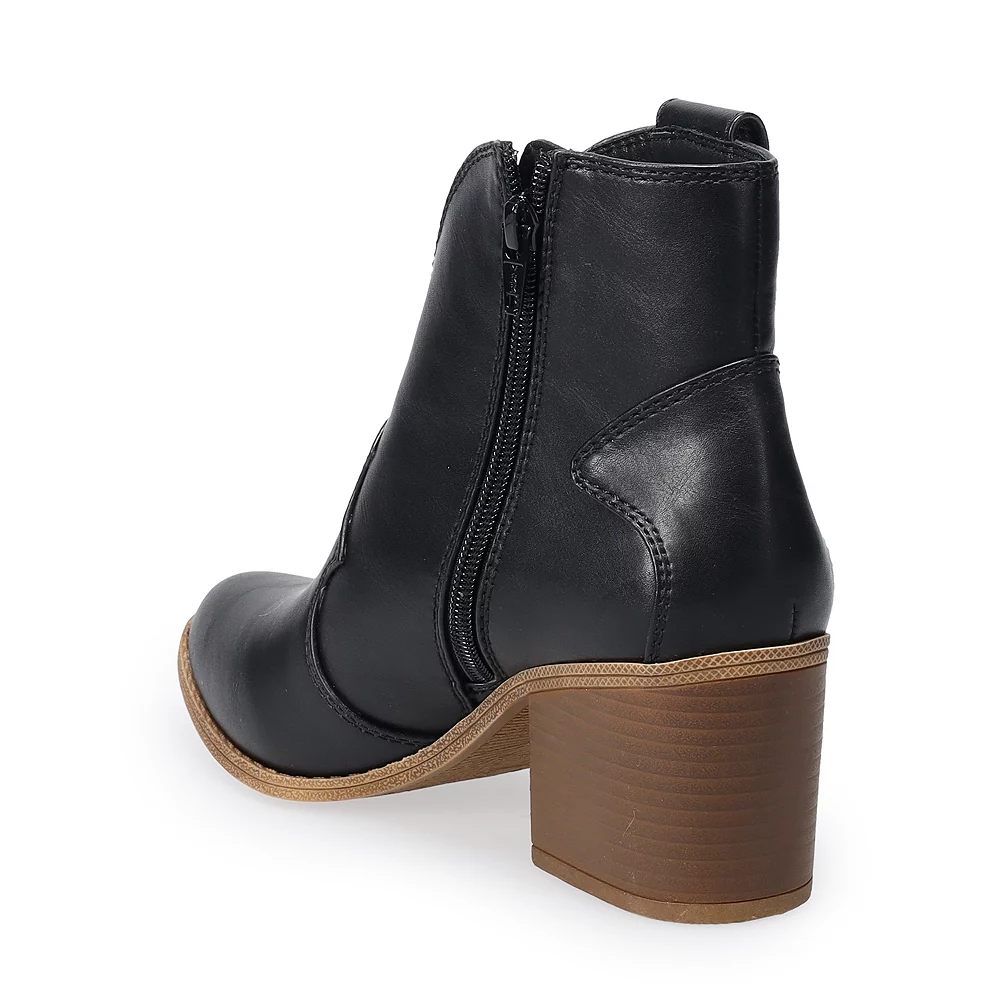 Sonoma Goods For Life® San Juan Women's Western Ankle Boots 5 Sonoma Goods For Life® San Juan Women's Western Ankle Boots - Image 5