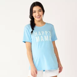Maternity Sonoma Goods For Life® Mommy & Me Graphic Tee Set -Sonoma Goods For Life Sales 5599953 ALT