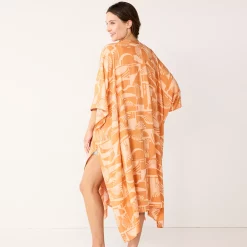 Women's Sonoma Goods For Life® Geo Tacked Ruana -Sonoma Goods For Life Sales 5614891 ALT