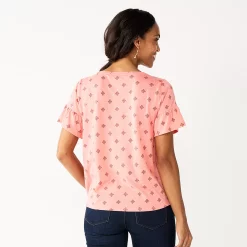 Women's Sonoma Goods For Life® Ruffled Babydoll Top 14 Women's Sonoma Goods For Life® Ruffled Babydoll Top -Sonoma Goods For Life Sales 5665750 ALT