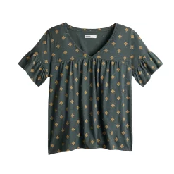 Women's Sonoma Goods For Life® Ruffled Babydoll Top 15 Women's Sonoma Goods For Life® Ruffled Babydoll Top -Sonoma Goods For Life Sales 5665750 ALT5