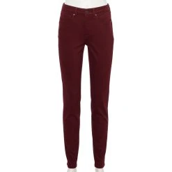 Women's Sonoma Goods For Life® Curvy High-Waisted Skinny Jeans -Sonoma Goods For Life Sales 5670980 Aged Wine