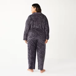 Plus Size Sonoma Goods For Life® Velour Pajama Shirt & Pajama Pants Sleep Set 12 Plus Size Sonoma Goods For Life® Velour Pajama Shirt & Pajama Pants Sleep Set -Sonoma Goods For Life Sales 5675146 ALT