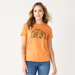 Women's Sonoma Goods For Life® Short Sleeve Graphic Tee 15 Women's Sonoma Goods For Life® Short Sleeve Graphic Tee -Sonoma Goods For Life Sales 5686029 Happy Halloween