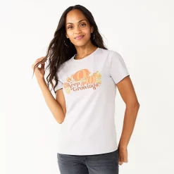 Women's Sonoma Goods For Life® Short Sleeve Graphic Tee 14 Women's Sonoma Goods For Life® Short Sleeve Graphic Tee -Sonoma Goods For Life Sales 5686029 Keep Growing
